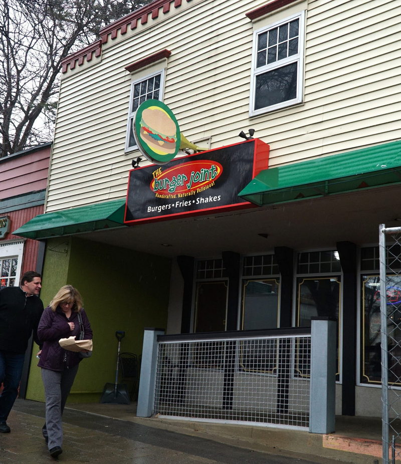 Milford Theatre - Now The Burger Joint From Jim Crane (newer photo)